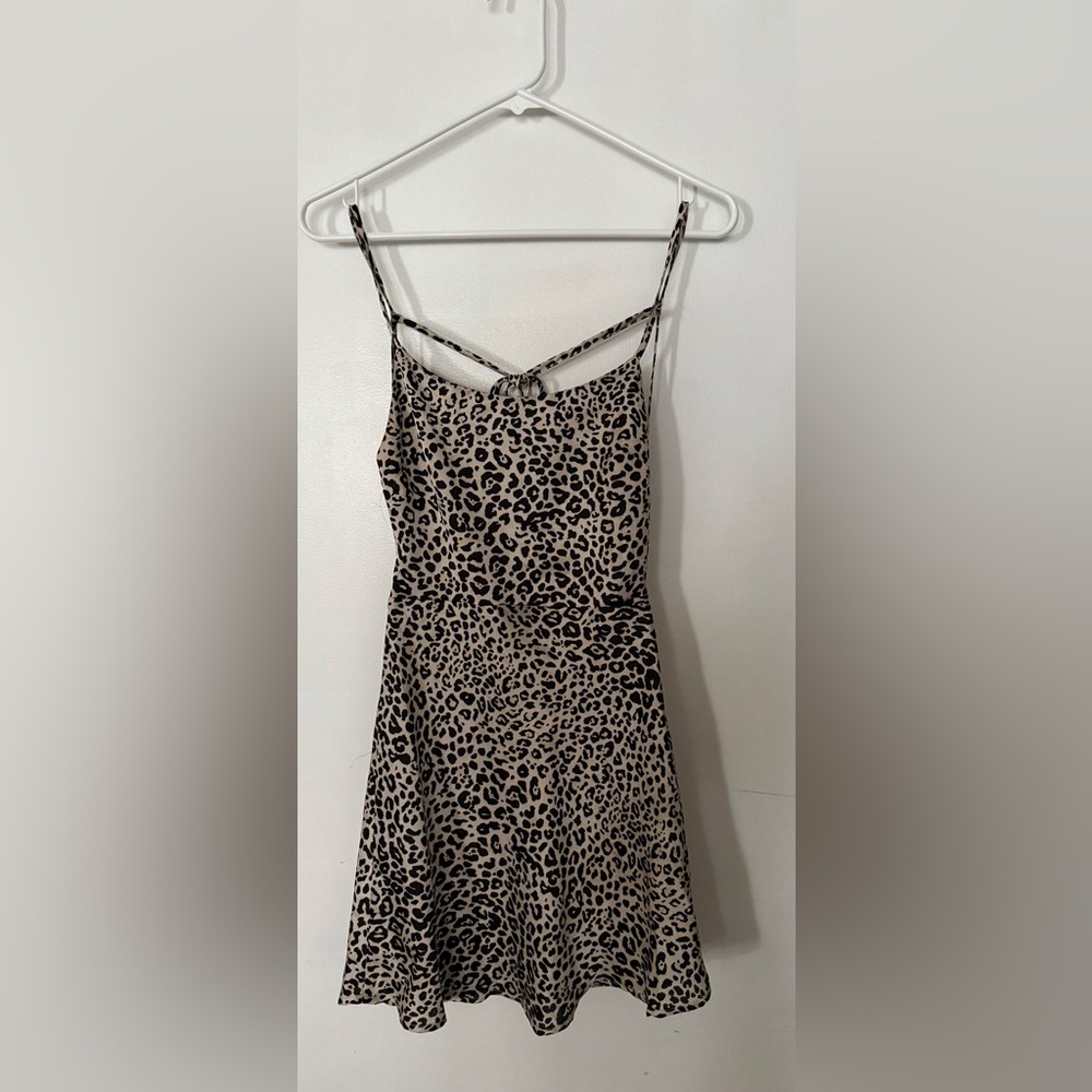 ✨Princess Polly Leopard 100% Polyester Dress✨